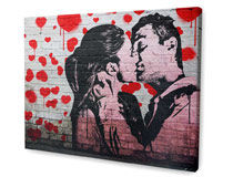 Banksy+canvas+prints