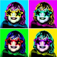 warhol style pop art