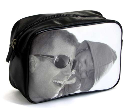 mens wash bag personalised