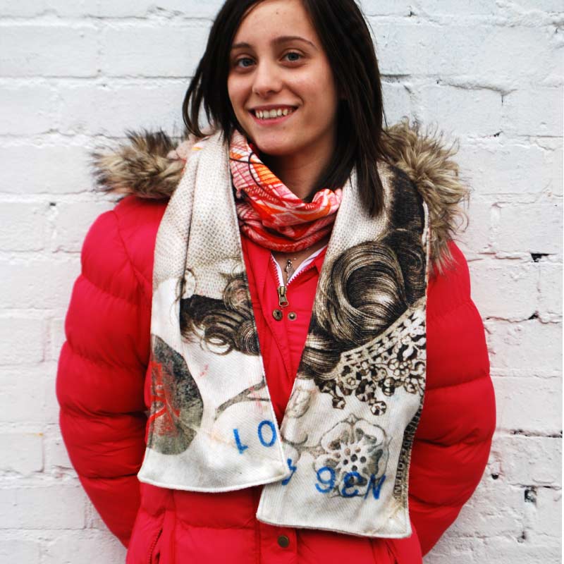 design your own scarf online