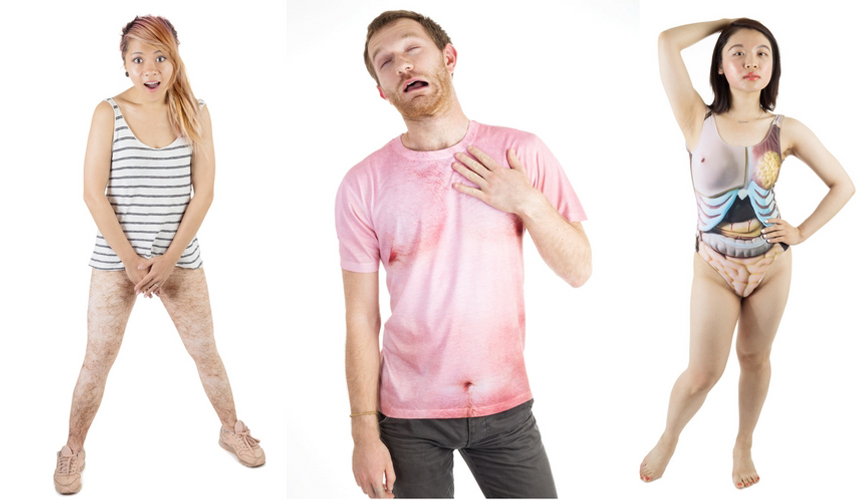 Hairy Leggings & Sun Burn Tees: Do You Dare to Wear Shocking Clothes?
